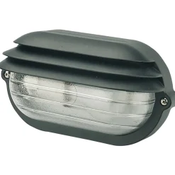 Applique ovale grande linea Palpebra nero