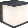 Applique solare da esterno LED Lutec Doblo 8 W 500 lm 4000 K IP54 12,9x11x11 cm