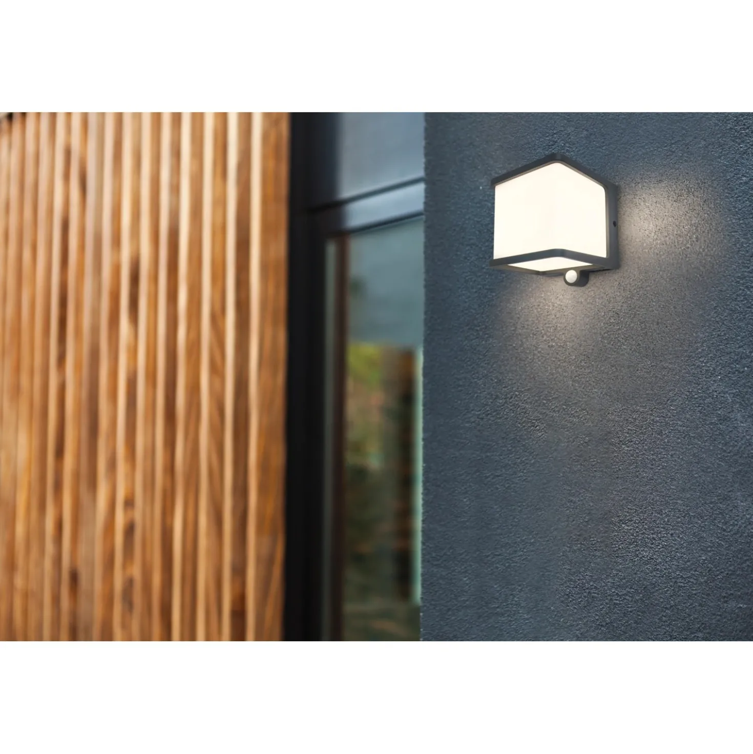 Applique solare da esterno LED Lutec Doblo 8 W 500 lm 4000 K IP54 12,9x11x11 cm