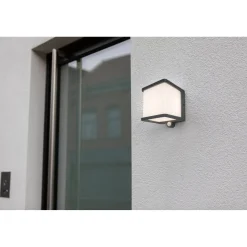 Applique solare da esterno LED Lutec Doblo 8 W 500 lm 4000 K IP54 12,9x11x11 cm