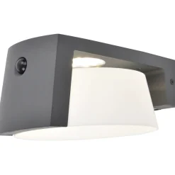Applique solare da esterno LED Lutec Moon 7,4W 650lm 4000 K 9,6x16x21,7 cm