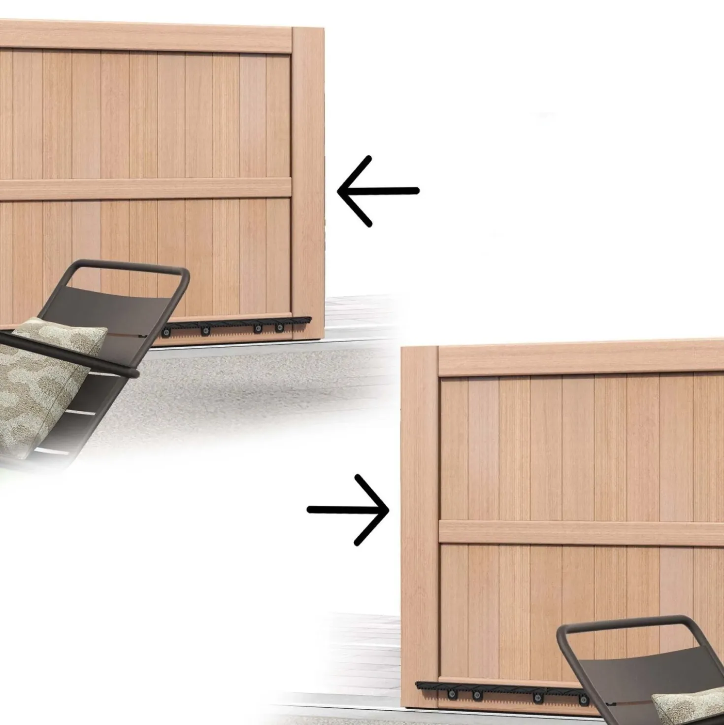 Apricancello scorrevole Smart Avidsen Orea 550