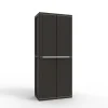 Armadio da esterno alto J Line portascope 4 ripiani P 50 kg 163x68x37 cm