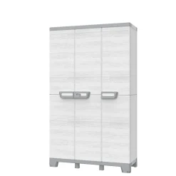 Armadio da esterno alto Sequoia in plastica 102x39x172 cm