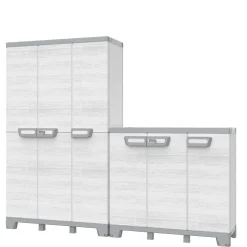 Armadio da esterno alto Sequoia in plastica 102x39x172 cm