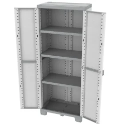 Armadio da esterno alto Sequoia in plastica 68x39x172 cm