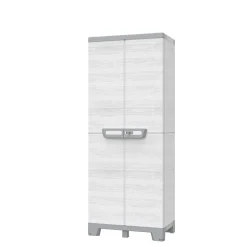 Armadio da esterno alto Sequoia in plastica 68x39x172 cm