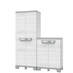 Armadio da esterno basso Sequoia in plastica 68x39x93,5 cm
