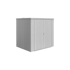 Armadio da esterno Biohort L 190 cm argento metallizzato