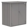 Armadio da esterno Biohort Romeo 140x132x87 cm grigio quarzo