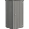 Armadio da esterno Biohort 93x83 cm grigio quarzo metallizzato