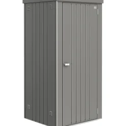 Armadio da esterno Biohort 93x83 cm grigio quarzo metallizzato