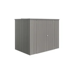 Armadio da esterno Biohort L 230 cm grigio quarzo metallizzato