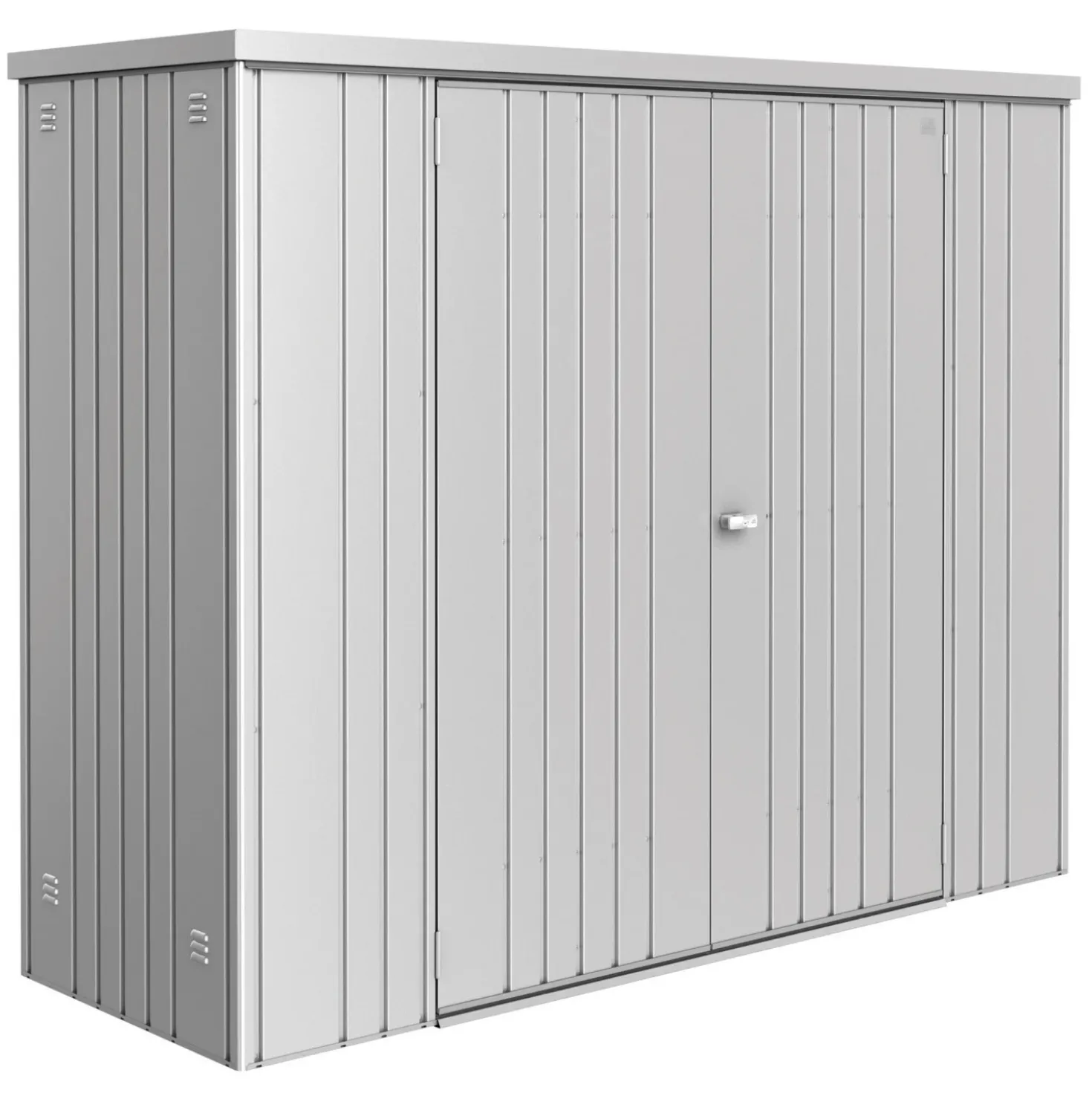 Armadio da esterno Biohort argento 227x83x183 cm