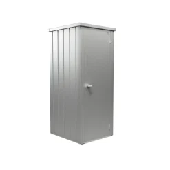 Armadio da esterno Biohort Julia taglia L High argento metallizzato