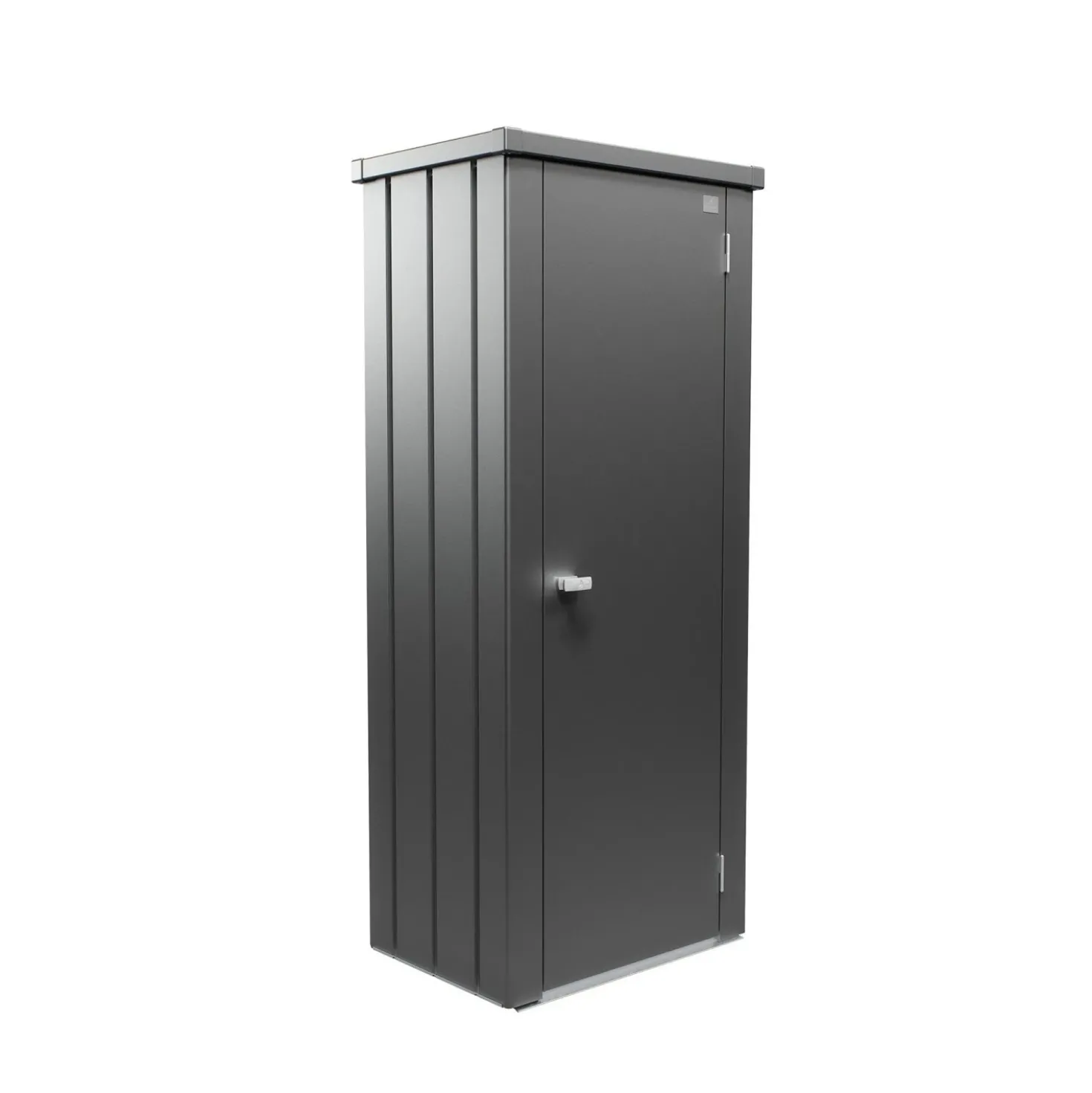 Armadio da esterno Biohort Julia taglia M High grigio scuro metallizzato