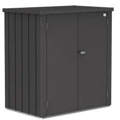 Armadio da esterno Biohort Romeo 140x132x87 cm grigio scuro