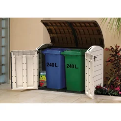 Armadio da esterno porta attrezzi Keter Store it Out Ultra 177x113x134 cm beige