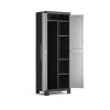 Armadio portascope Keter Detroit 65x45x182H cm grigio-nero