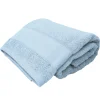 Asciugamano carezze viso 50x100 cm azzurro