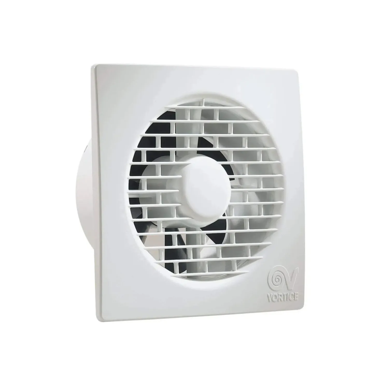 Aspiratore da muro punto filo mf 100/4" timer Vortice 100x100 mm