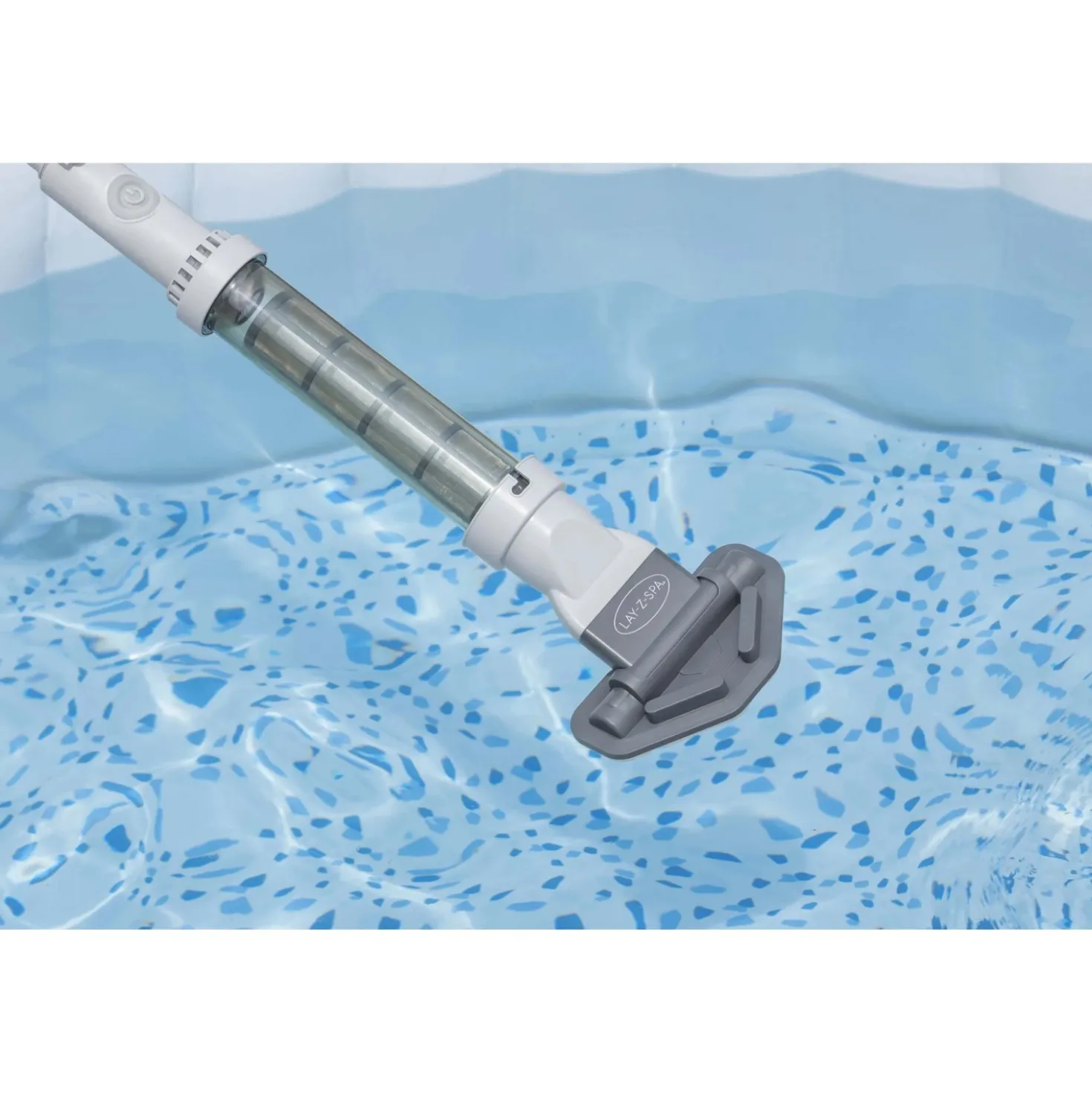 Aspiratore subacqueo ricaricabile cordless Bestway Lay-Z-Spa asta L 155 cm