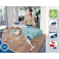 Asse da stiro Air Board Express L MAXX Solid 130x45 cm altezza 76-100 cm