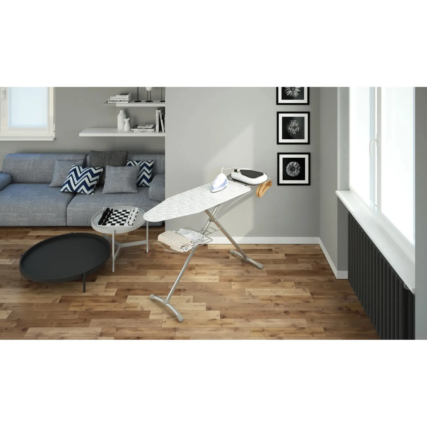 Asse da stiro Colombo Turbo 120x44 cm