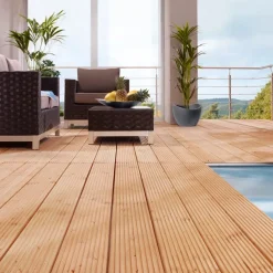 Asse in legno Douglas 21x12x300 cm