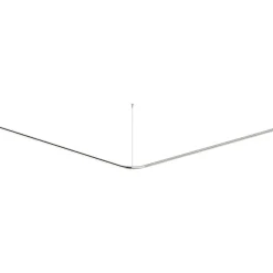 Asta tenda doccia Idrostile con kit montaggio 50x150x1300 mm acciaio lucido