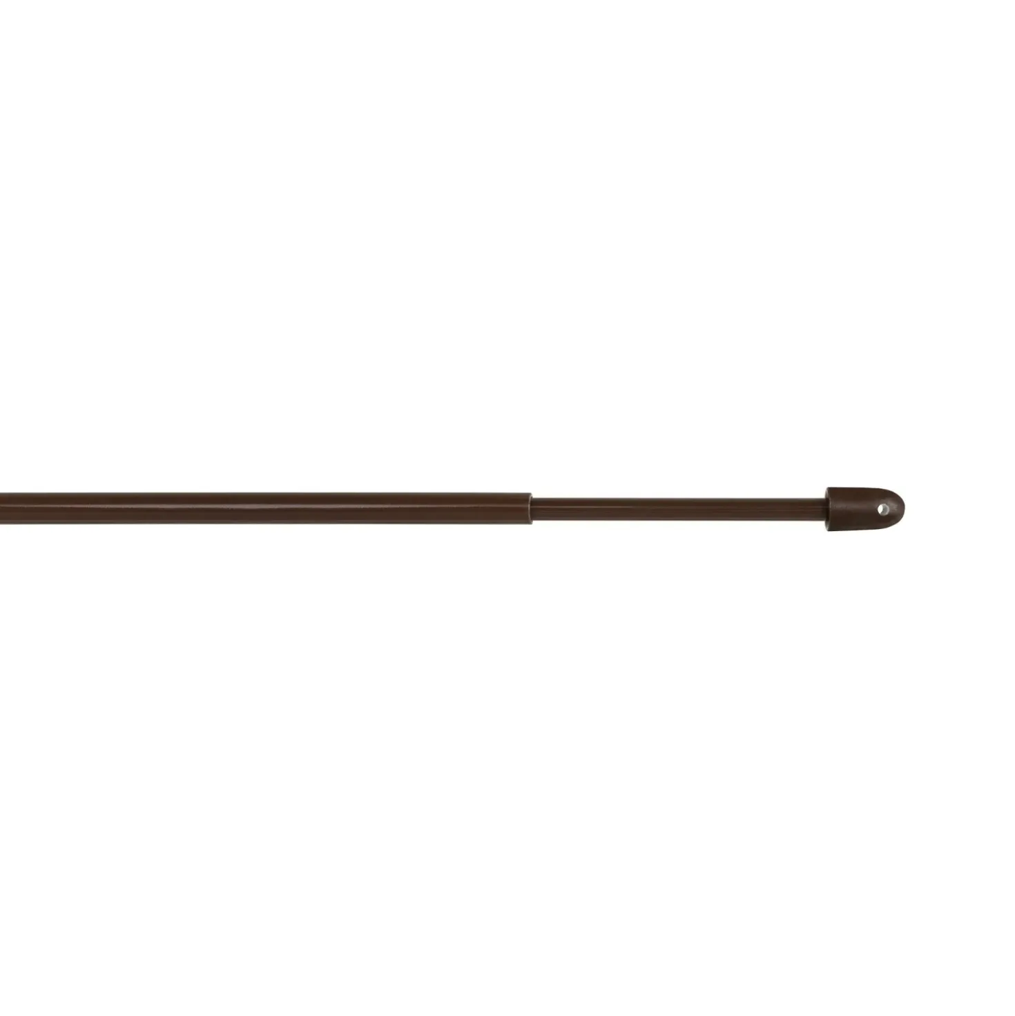 Astina per tenda Berlino a vite tonda 50/70 cm marrone 2 pz