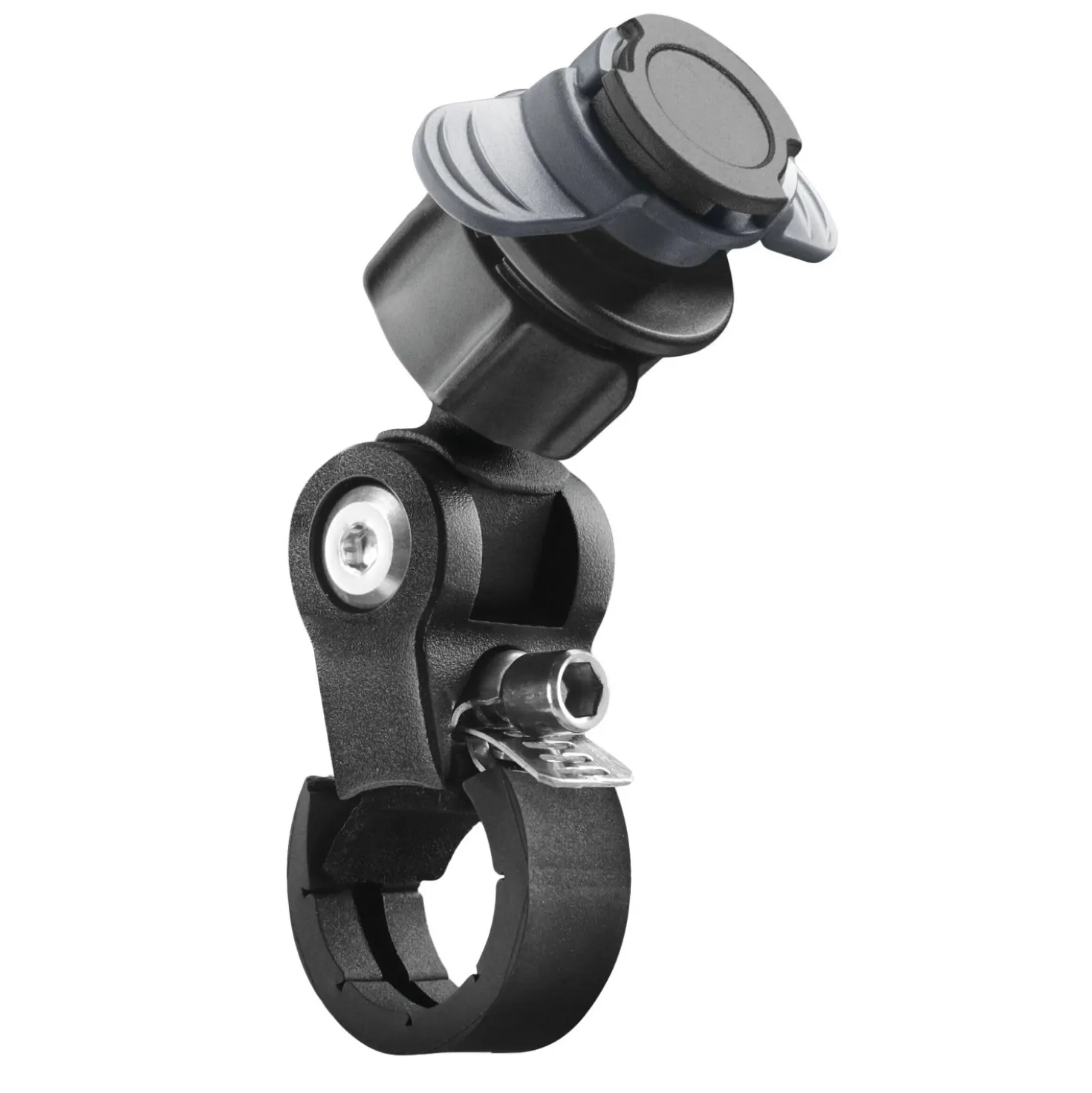 Attacco per manubrio Titan Strap multifunzione regolabile nero/grigio