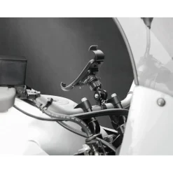 Attacco per manubrio Titan Strap multifunzione regolabile nero/grigio