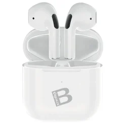 Auricolari Bluetooth con custodia bianco