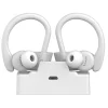 Auricolari stereo bluetooth con archetto ergonomico microfono e controlli Bianco
