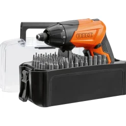 Avvitatore a batteria OBI BASIC BOX 3,6 V 1,3 Ah set 56 pz