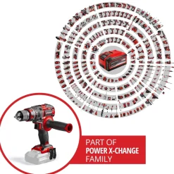 Avvitatore a percussione a batteria Einhell TP-CD 18/80 Li-i BL Solo