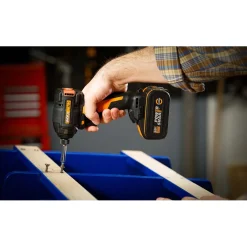 Avvitatore ad impulsi a batteria Brushless 200Nm 20V 2batterie 2Ah