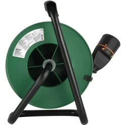 Avvolgicavo da giardino con presa tedesca Electralock 25m H05VV-F 3G1