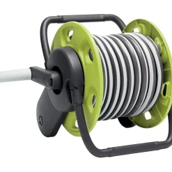 Avvolgitubo acqua portatile Mini concept Ready lime 15 m
