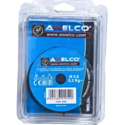 Awelco bobina filo animato Ø 0,8 mm Kg 0,2 blister 1 pezzo