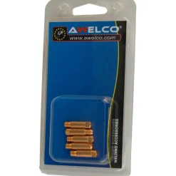 Awelco punte di contatto per torcia M6 X 25 Ø 0,8 mm blister 5 pz