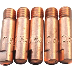 Awelco punte di contatto per torcia in alluminio M6 x 25 Ø 0,8 mm blister 5pz