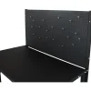 Banco da lavoro richiudibile in metallo 120x66,5x144 cm
