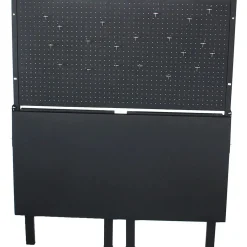 Banco da lavoro richiudibile in metallo 120x66,5x144 cm