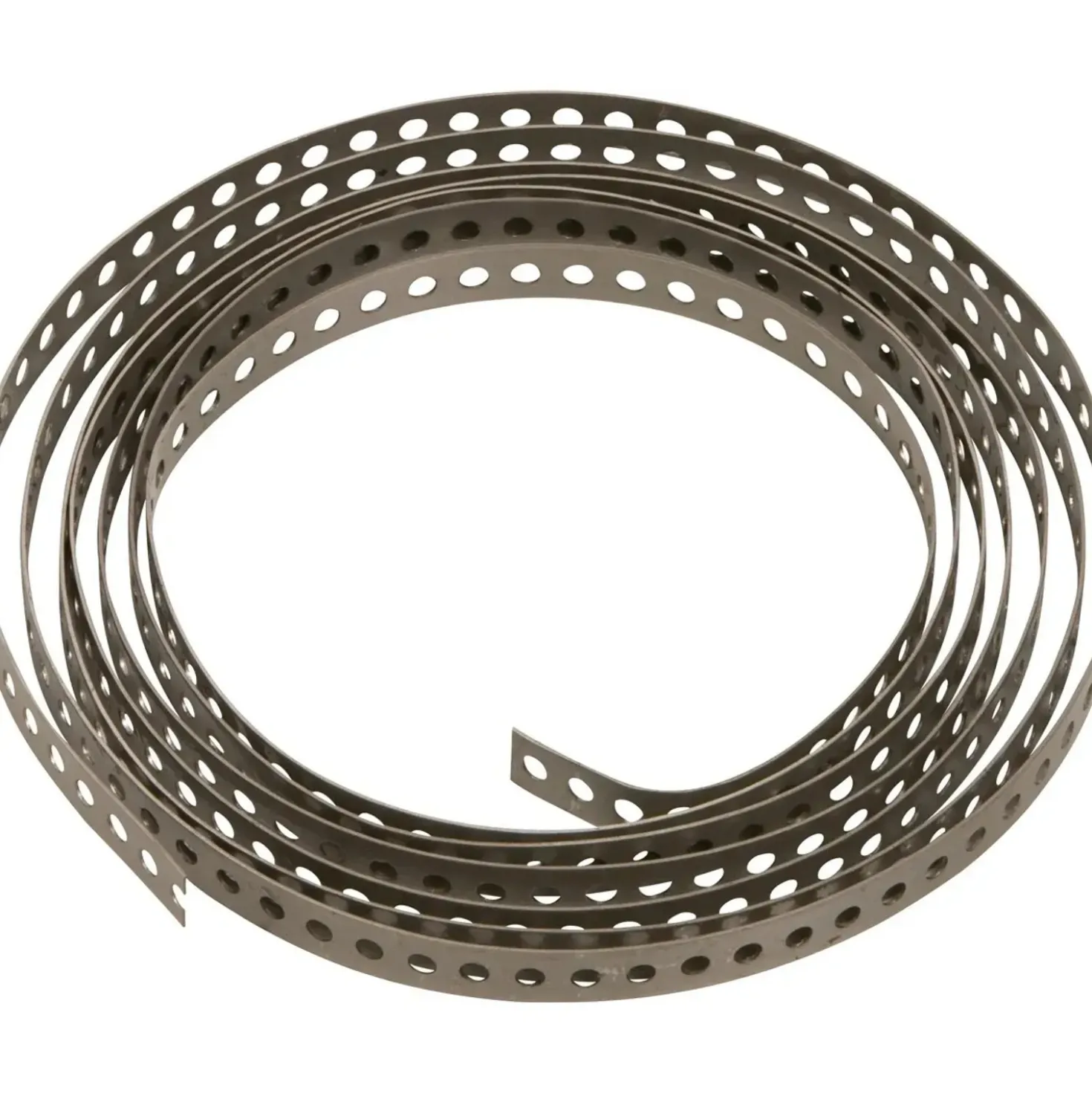 Bandella forata acciaio inox 12 mmx1,5 m