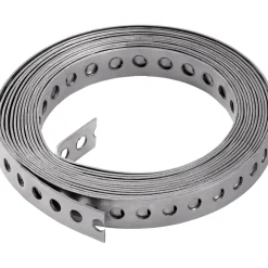 Bandella forata acciaio inox 12 mmx1,5 m