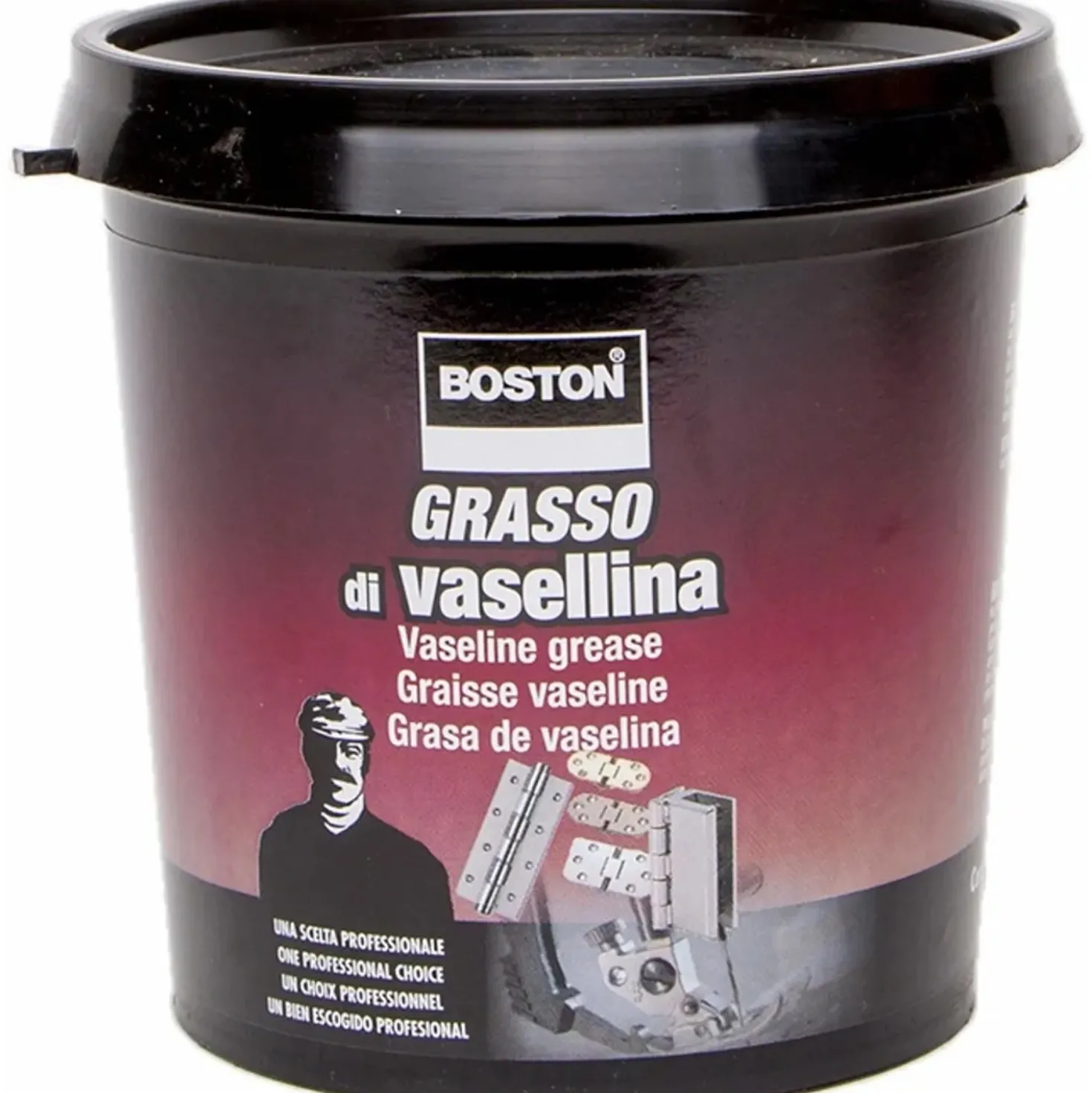 Barattolo grasso di vasellina Boston