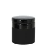 Barattolo in ceramica Olivia con coperchio nera