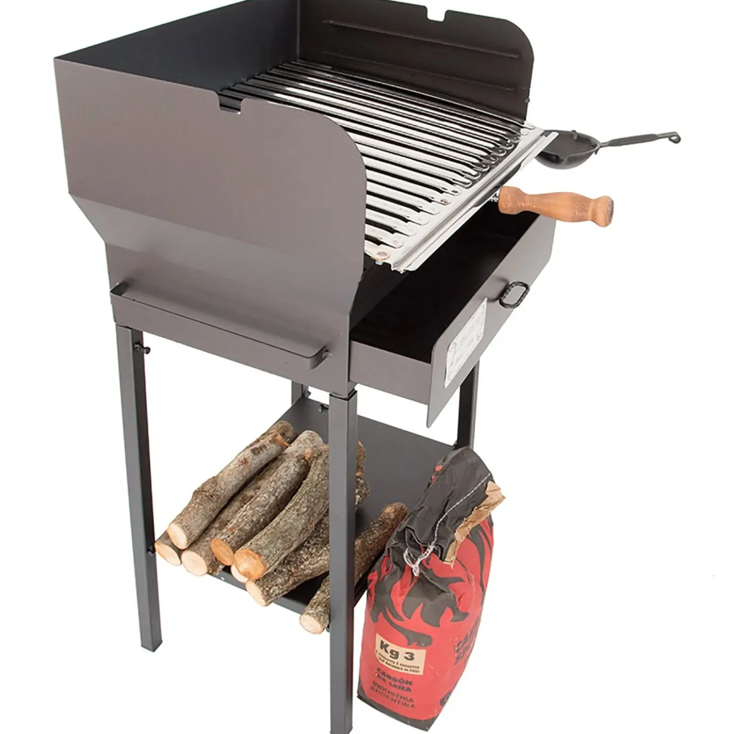 Barbecue a carbone Cruccolini Family BA21 nero
